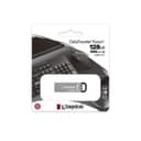 Kingston DataTraveler Kyson USB 3.2 Gen 1 Metal Flash Drive 128GB - Silver thumbnail 4