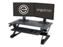 Ergotron WorkFit-TL - standing desk converter - grey thumbnail 1