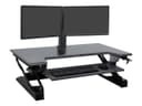 Ergotron WorkFit-TL - standing desk converter - grey thumbnail 2