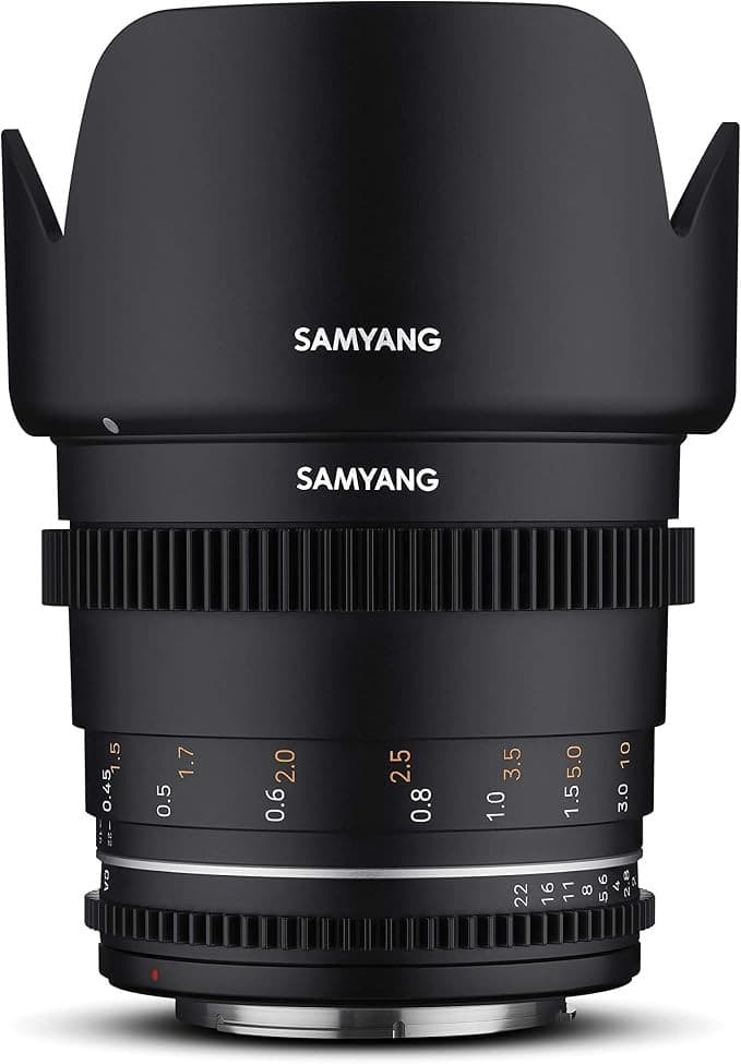 Samyang VDSLR 50mm T1.5 MK2 Manual Focus Cine Lens for Canon EF Mount - Image 1