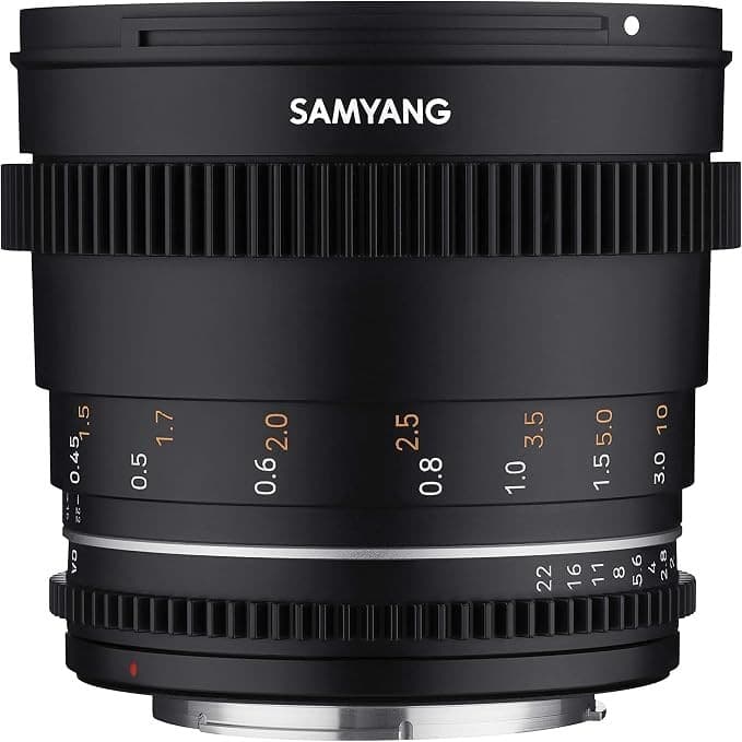 Samyang VDSLR 50mm T1.5 MK2 Manual Focus Cine Lens for Canon EF Mount - Image 3