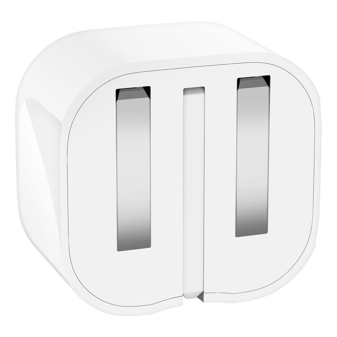 Belkin 30W USB-C Folding Wall Charger + USB-C Cable - White - Image 2