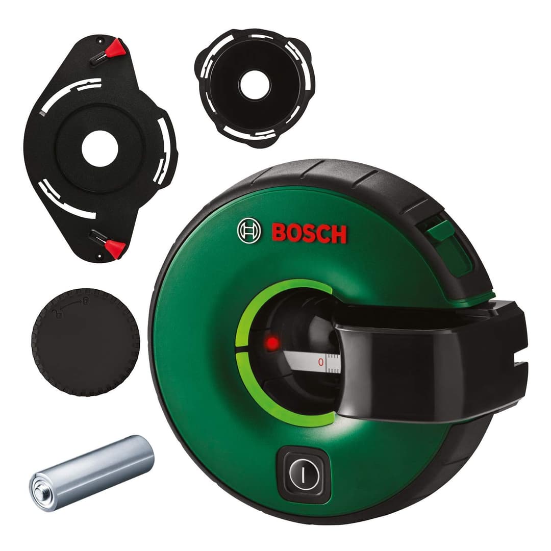 Bosch 2-in-1 Line Laser Atino With Integrated Measuring Tape - Green - Image 1