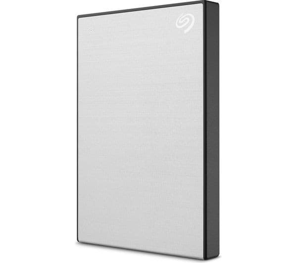 Seagate One Touch Portable Hard Drive USB 3.0 (Micro-B) 2TB - Silver - Image 1