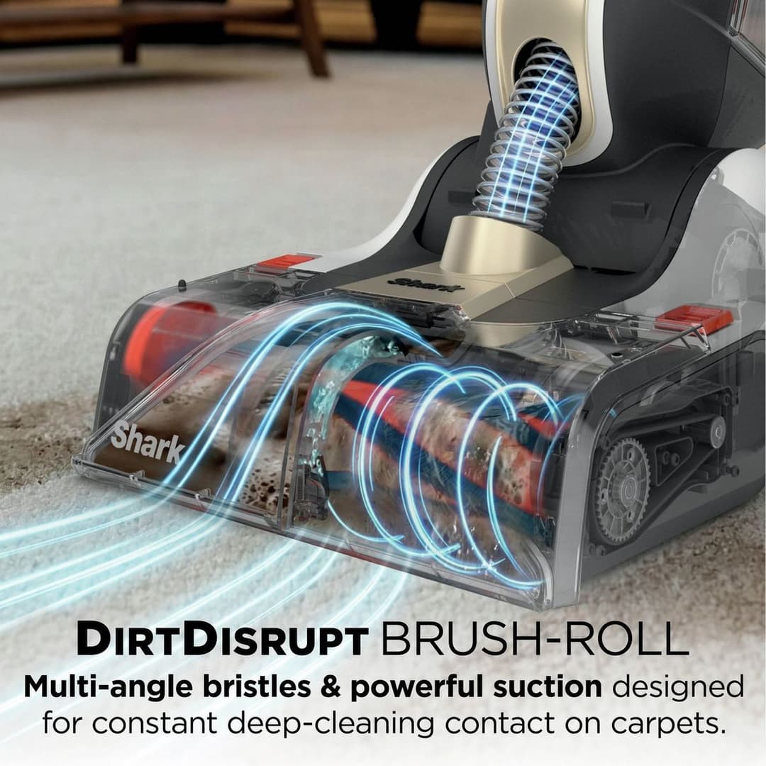 Shark CarpetForce EX500UK Upright Carpet Cleaner Black - Image 3