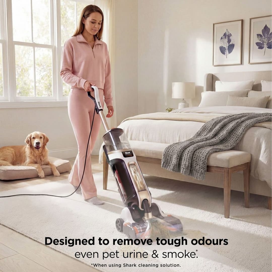 Shark CarpetForce EX500UK Upright Carpet Cleaner Black - Image 4