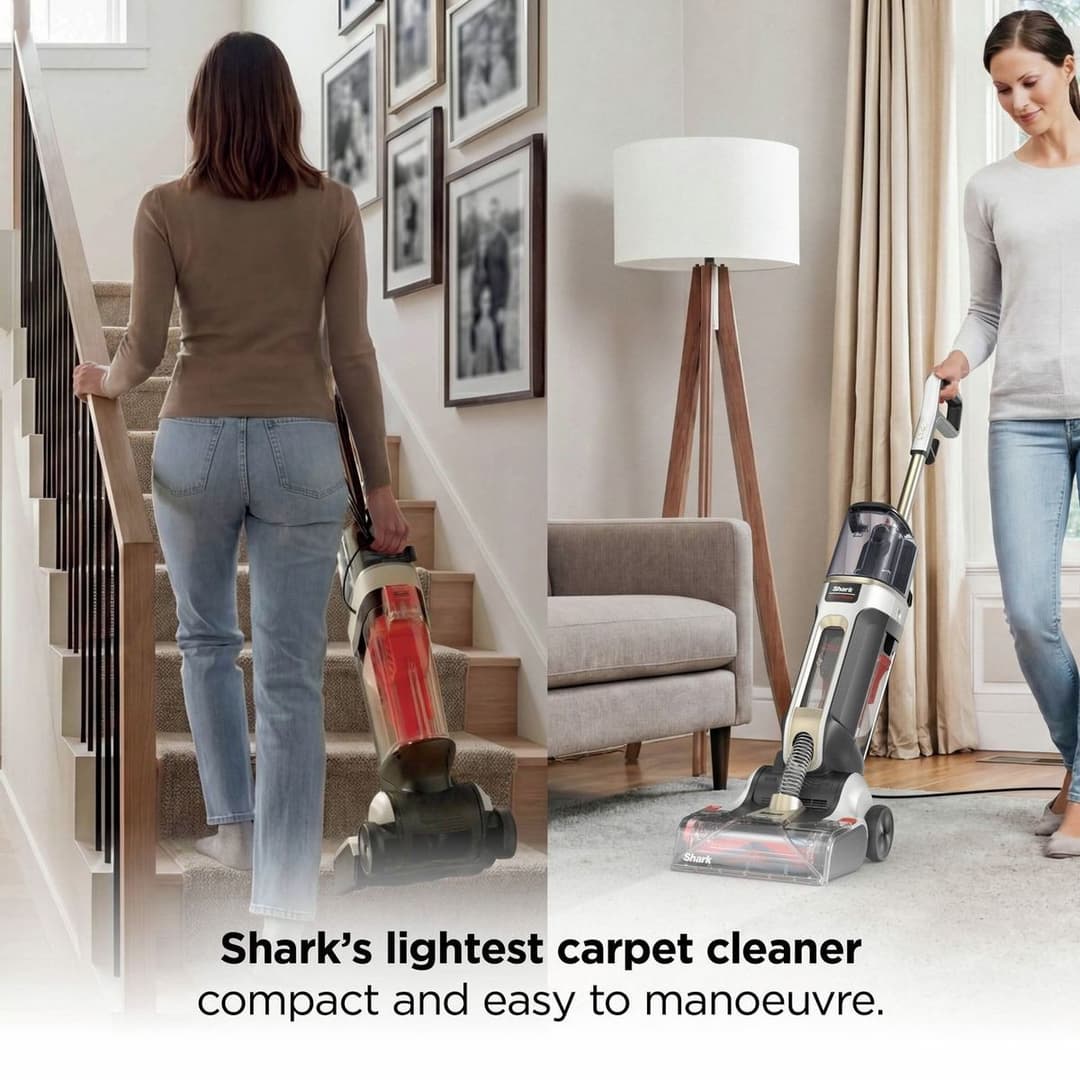 Shark CarpetForce EX500UK Upright Carpet Cleaner Black - Image 5