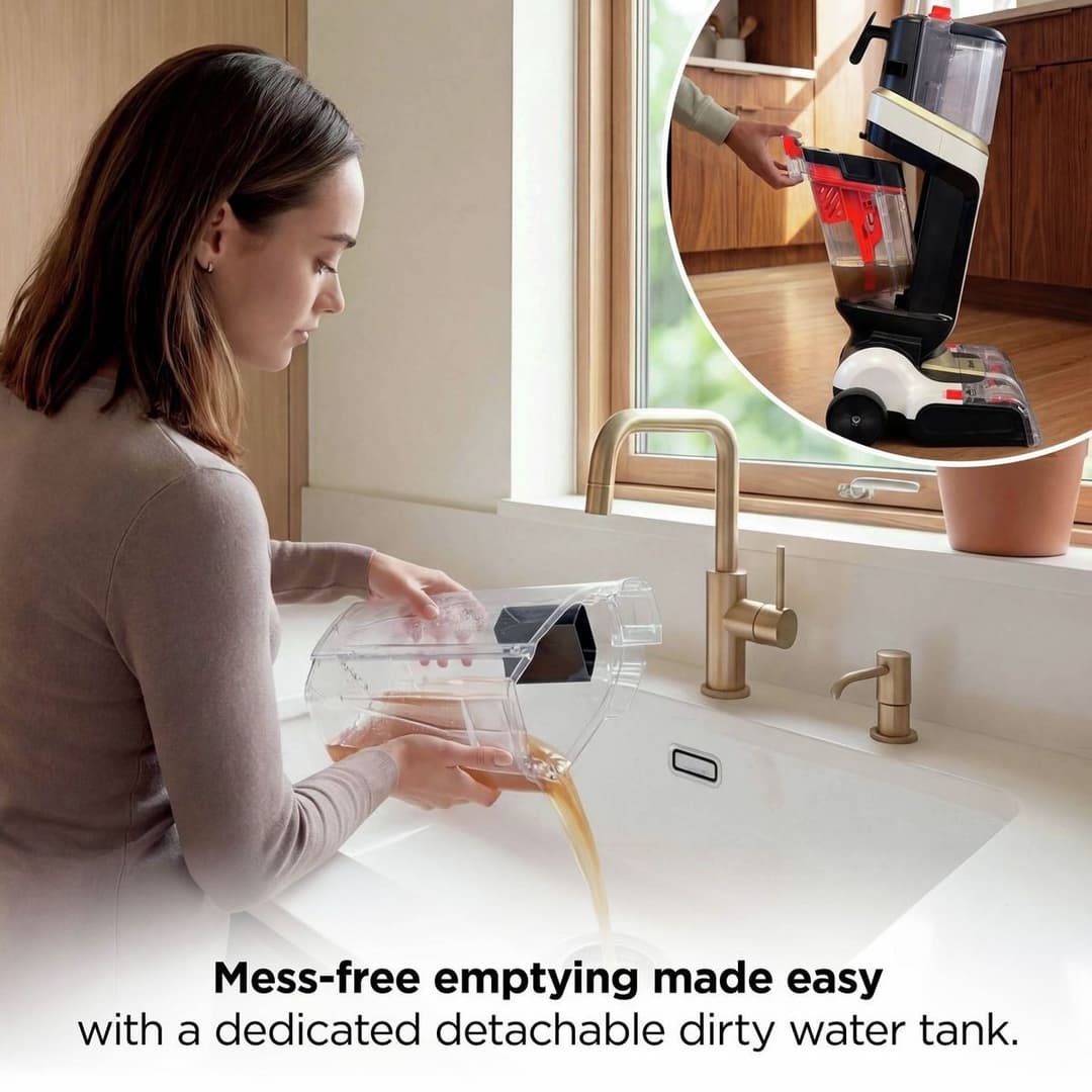 Shark CarpetForce EX500UK Upright Carpet Cleaner Black - Image 10