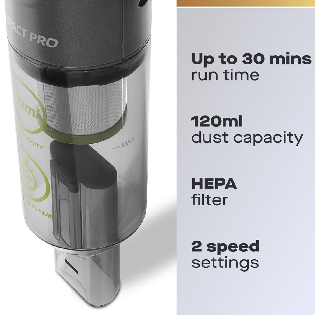 Daewoo Handheld Vacuum Compact Pro - Grey - Image 2