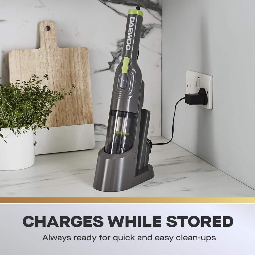 Daewoo Handheld Vacuum Compact Pro - Grey - Image 4