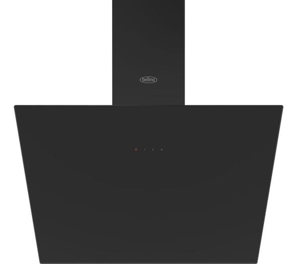 BELLING 603ANG Chimney Cooker Hood - Black - Image 1
