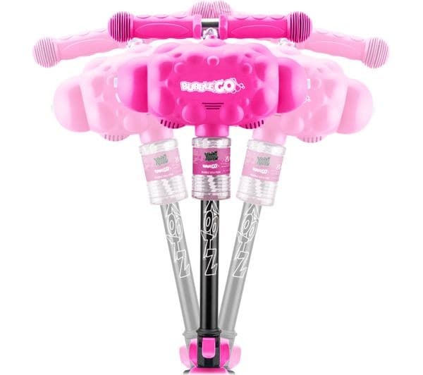 XOOTZ Bubble Go Kids' Kick Scooter - Pink - Image 2