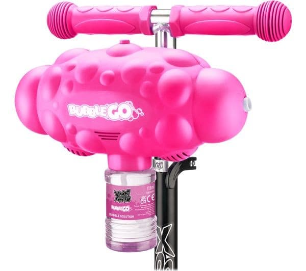 XOOTZ Bubble Go Kids' Kick Scooter - Pink - Image 4