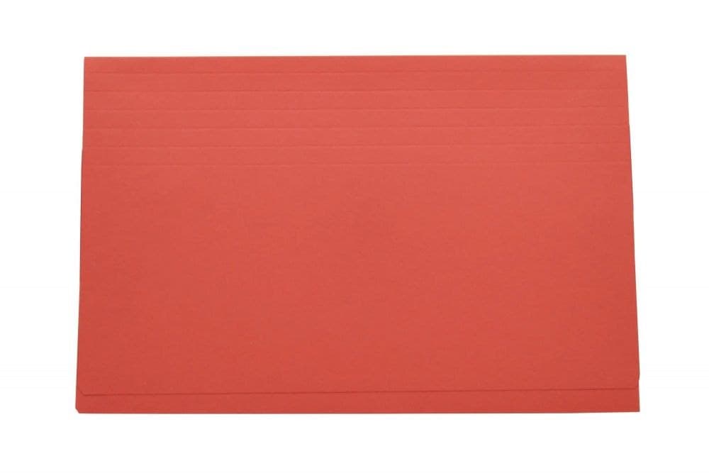 Exacompta Guildhall Probate Document Wallet Foolscap 315gsm Red Pack of 25 PRW2-RED - Image 1