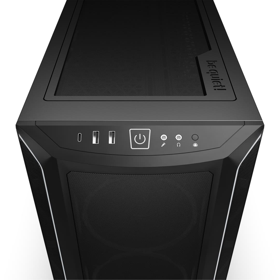 be quiet! Shadow Base 800 FX ARGB Tempered Glass ATX Midi Tower PC Case - Black - Image 2