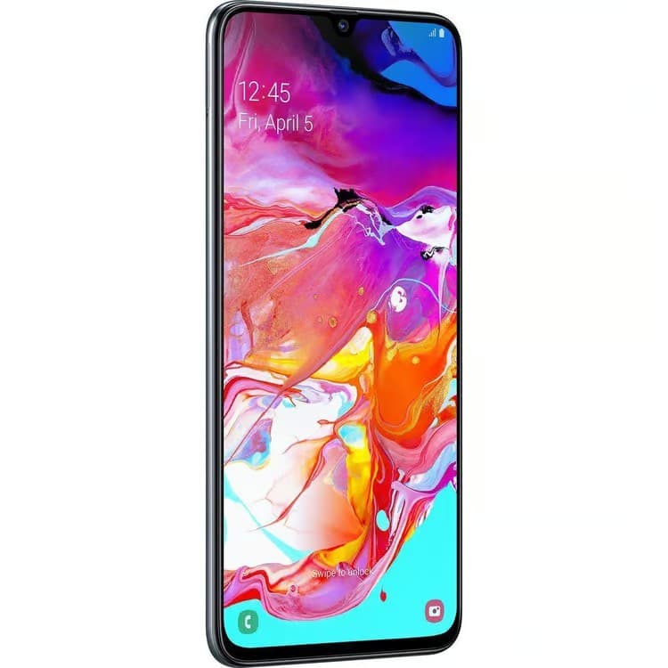 Samsung Galaxy A70 128GB 6GB RAM Dual SIM Smartphone - Black - Image 2
