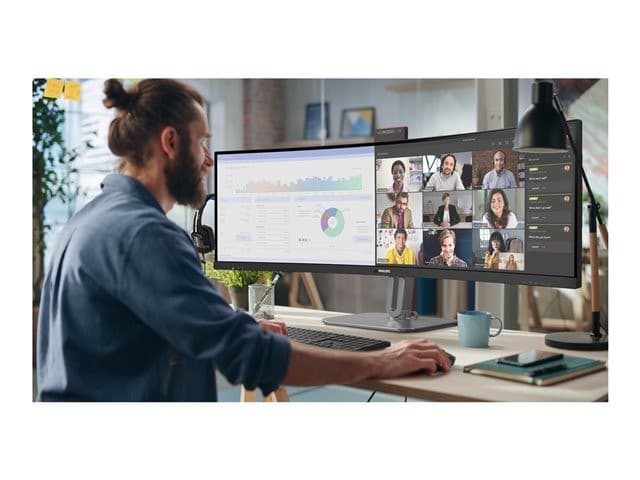 Philips 49B2U6900CH 49" LED Monitor Textile Black - Image 10
