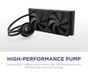 NZXT Kraken Plus 240 CPU Cooler Black thumbnail 4