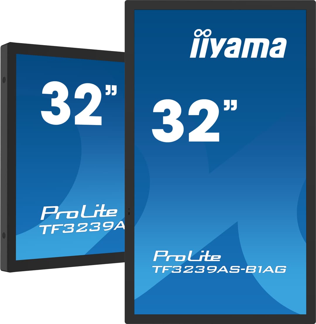 iiyama TF3239AS-B1AG computer monitor 80 cm (31.5") 1920 x 1080 pixels Full HD LED Touchscreen Black - Image 1