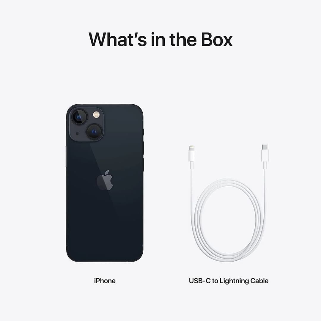 Apple iPhone 13 mini 5G 128GB Smartphone - Midnight - Image 2