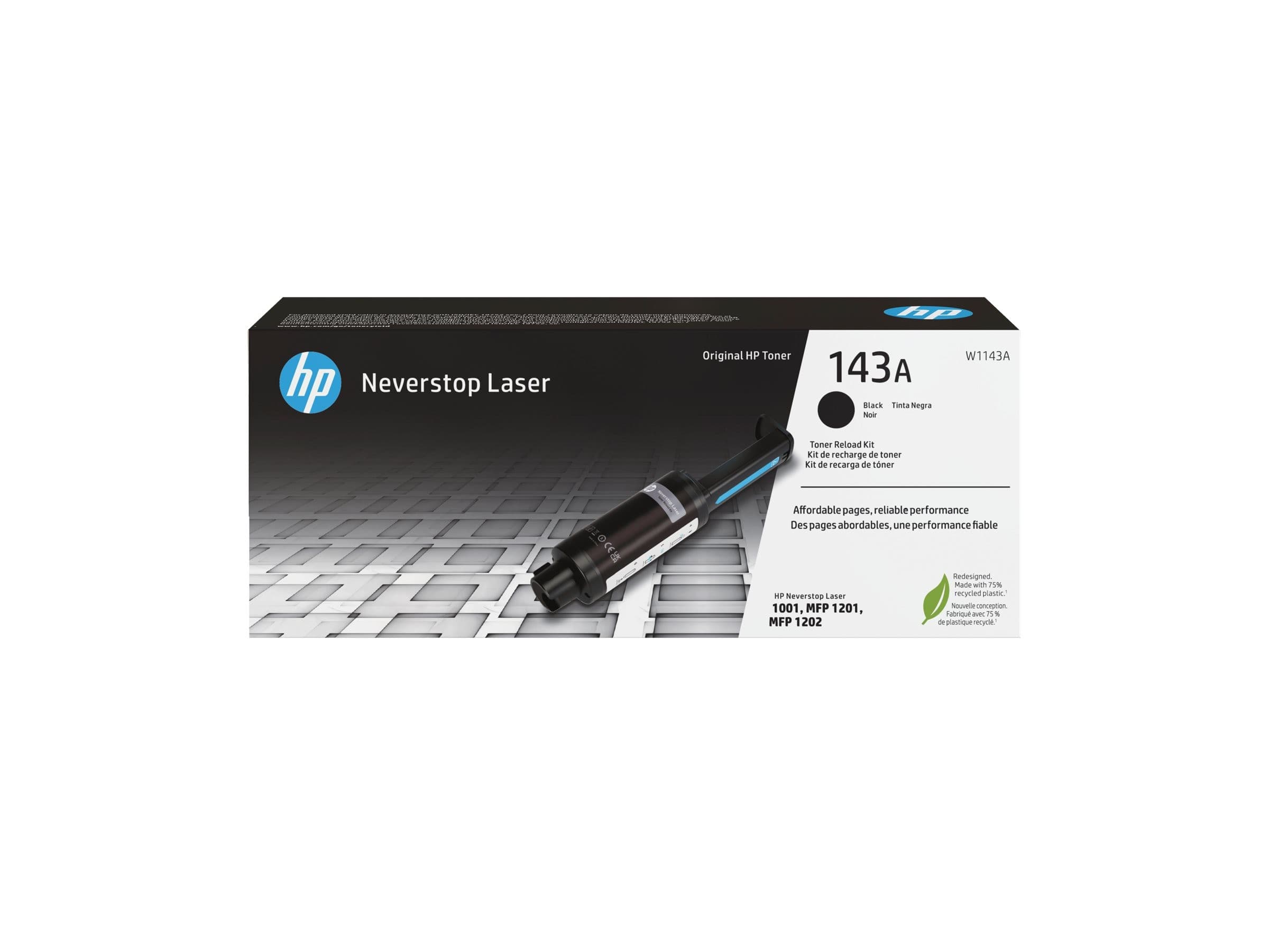 HP 143A Reload Kit - black - toner refill