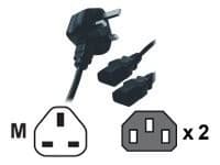 Computer Gear Power Cable IEC C13 2.5m - Image 1