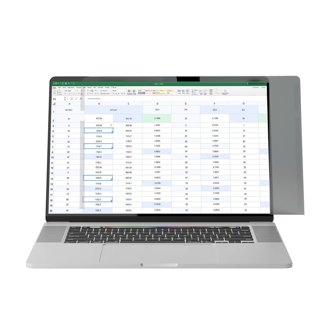 StarTech.com 16-inch MacBook Pro 21/23 Laptop Privacy Screen, Anti-Glare Privacy Filter with 51% Blue Light Reduction, Monitor Screen Protector with +/- 30 deg. Viewing Angle, Reversible Matte/Glossy Sides - Image 4