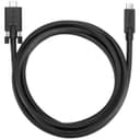 Targus ACC1122GLX USB cable USB 3.2 Gen 1 (3.1 Gen 1) 1.8 m USB C Black thumbnail 1
