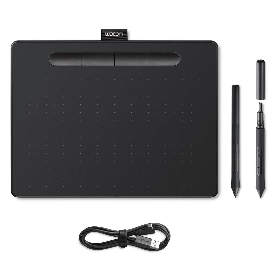 Wacom Intuos M Pen Tablet - Black - Image 1