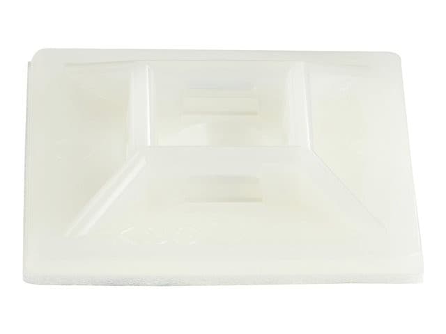 StarTech Cable Tie Mount 100 Pack White - Image 2