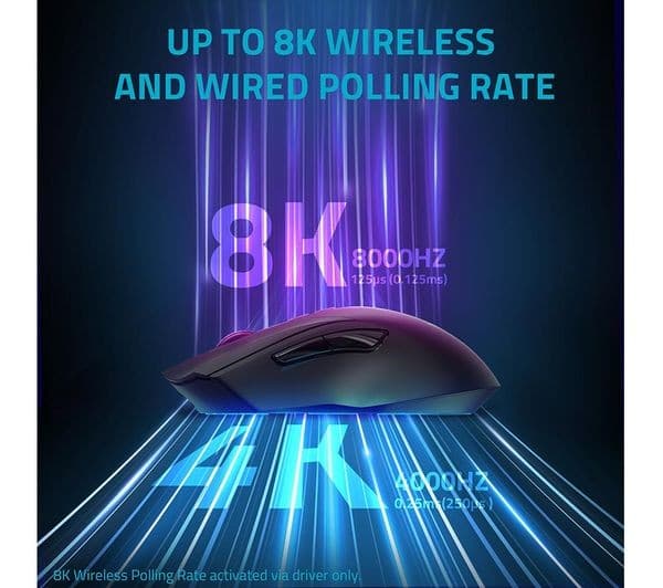 RAPOO VT20PRO Wireless Optical Gaming Mouse - Black - Image 3