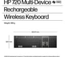 HP 720 Keyboard Nightfall Black thumbnail 9