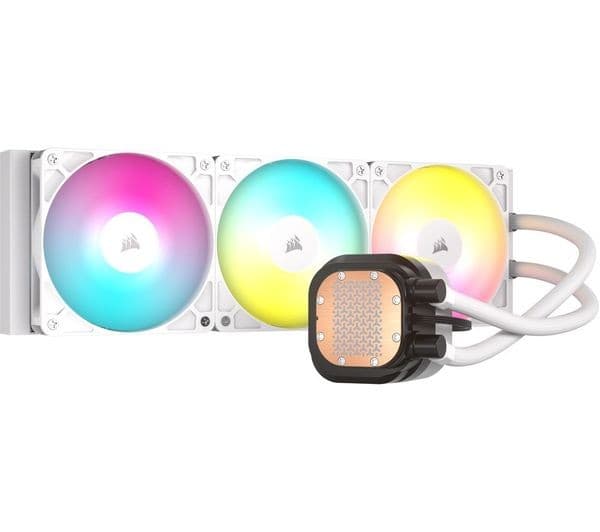 CORSAIR Nautilus RS ARGB Liquid CPU Cooler - 360 mm, White - Image 1