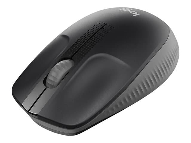 Logitech M190 Full-Size Wireless Mouse - Mid Grey (910-005906) - Image 2