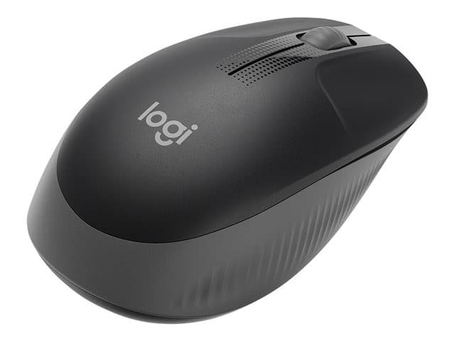Logitech M190 Full-Size Wireless Mouse - Mid Grey (910-005906) - Image 4