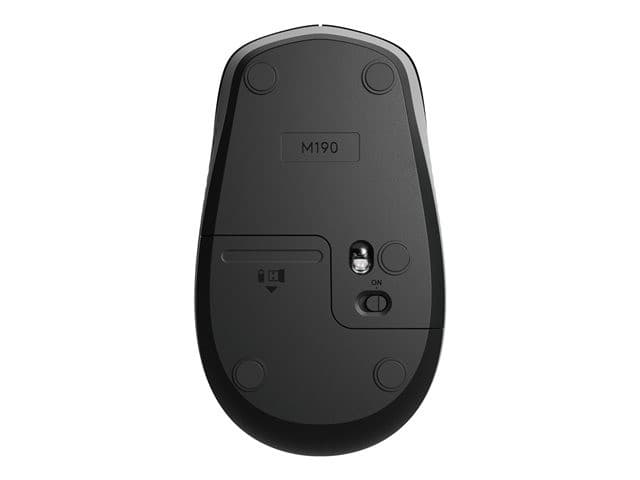 Logitech M190 Full-Size Wireless Mouse - Mid Grey (910-005906) - Image 8