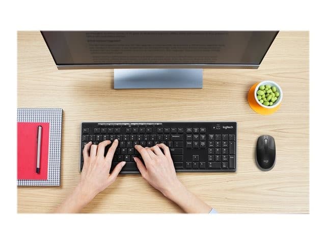 Logitech M190 Full-Size Wireless Mouse - Mid Grey (910-005906) - Image 9