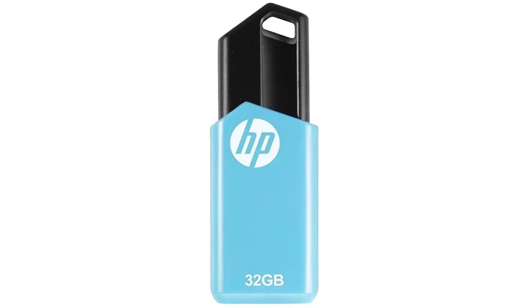 HP v150w 32GB USB 2.0 Flash Drive Blue - Image 1