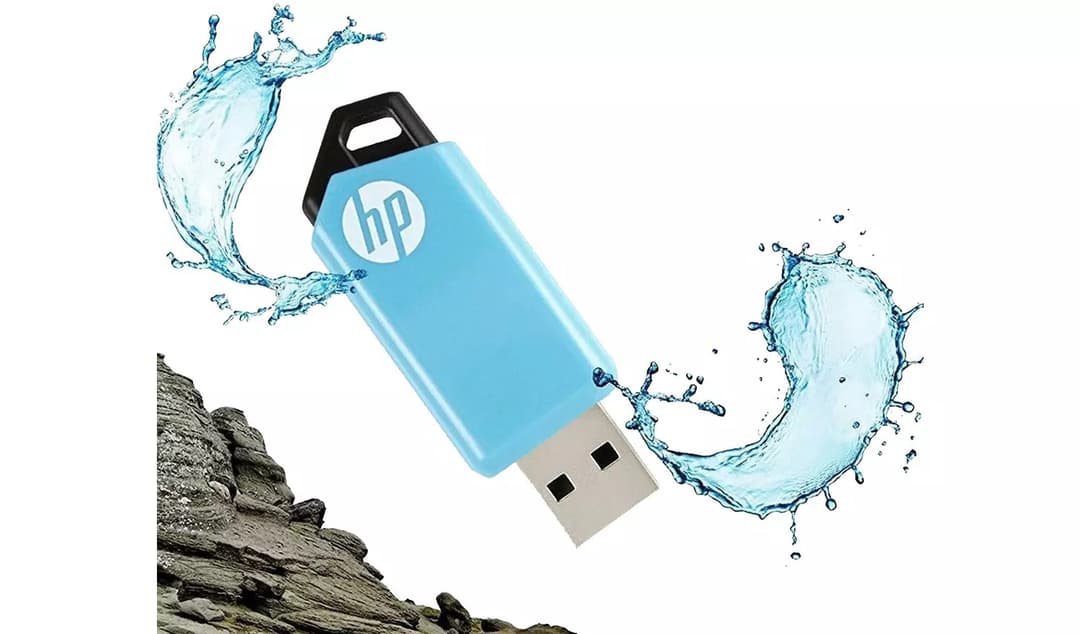 HP v150w 32GB USB 2.0 Flash Drive Blue - Image 3