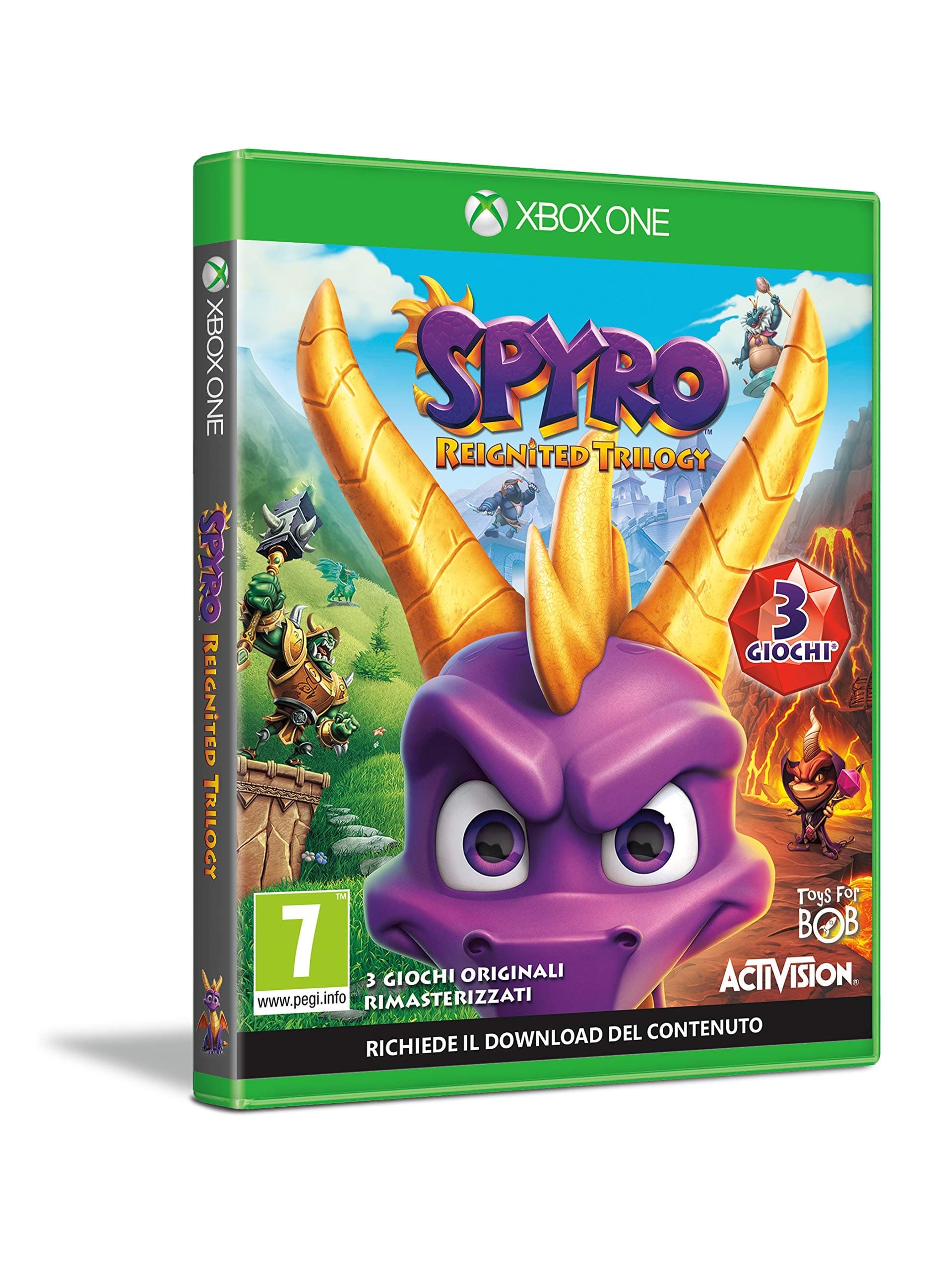 Xbox Spyro Reignited Trilogy Video Game
