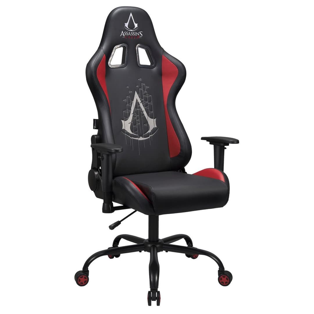 Subsonic Assassin's Creed Pro Gaming Chair - Black and Red - Image 1