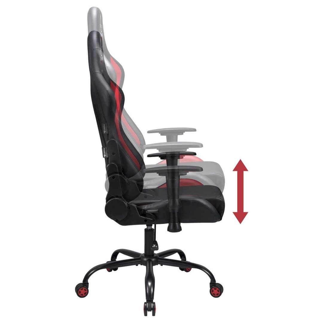 Subsonic Assassin's Creed Pro Gaming Chair - Black and Red - Image 4