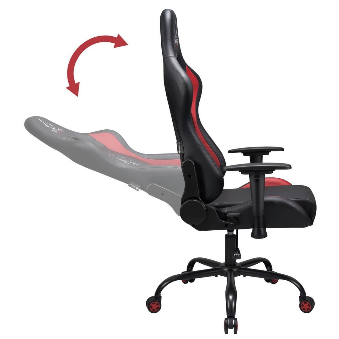 Subsonic Assassin's Creed Pro Gaming Chair - Black and Red - Image 5