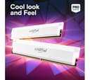 Crucial Pro Overclocking DDR5-6000 CL36 Desktop Memory 32GB (2x16GB) - White thumbnail 2