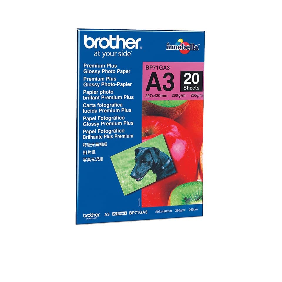 Brother BP71GA3 A3 Glossy Photo Paper