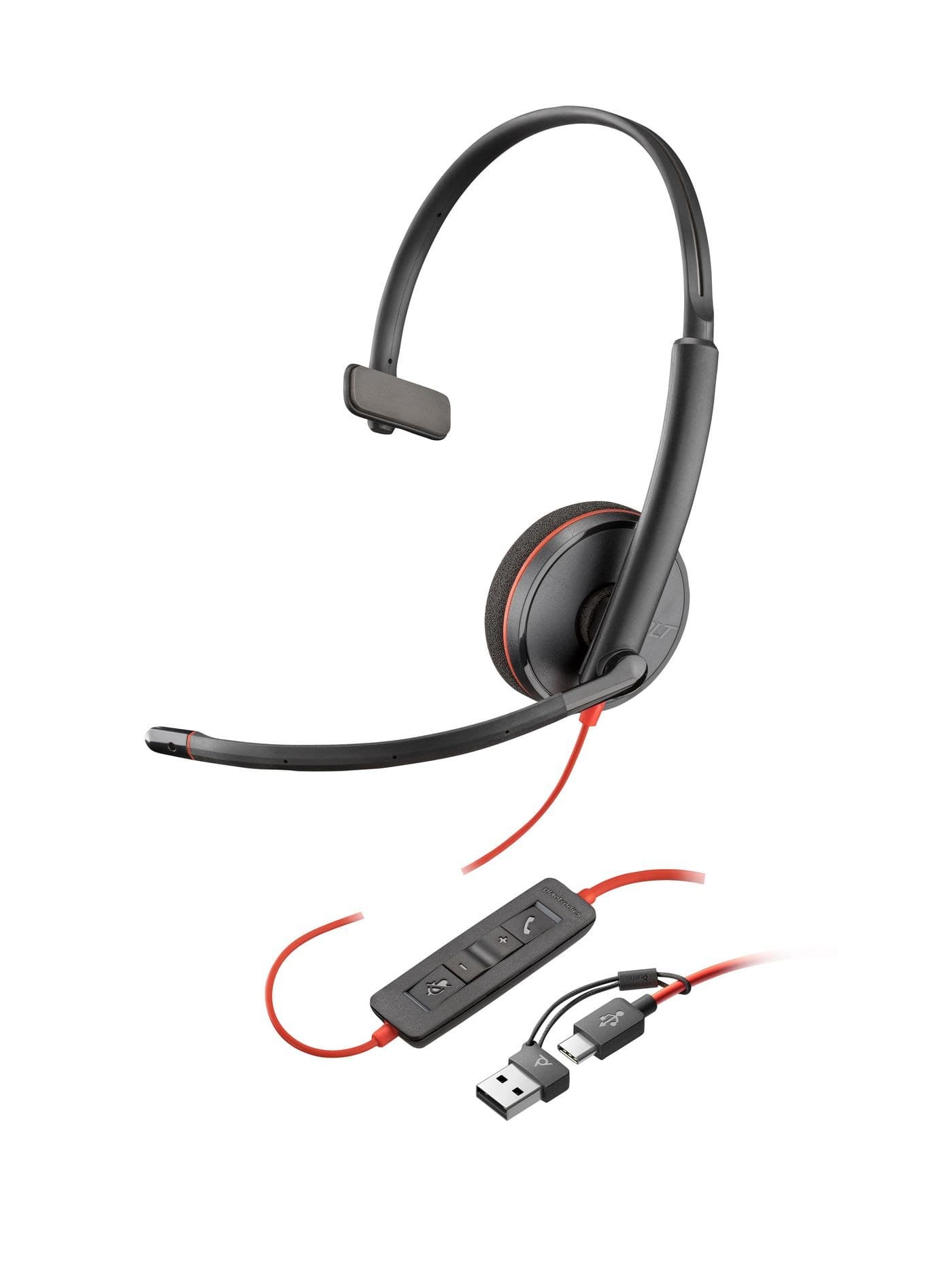 Blackwire 3210 Monaural USB-C