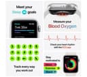 APPLE Watch Series 6 - Blue Aluminium with Deep Navy Sports Band, 44 mm thumbnail 2