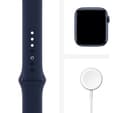 APPLE Watch Series 6 - Blue Aluminium with Deep Navy Sports Band, 44 mm thumbnail 3