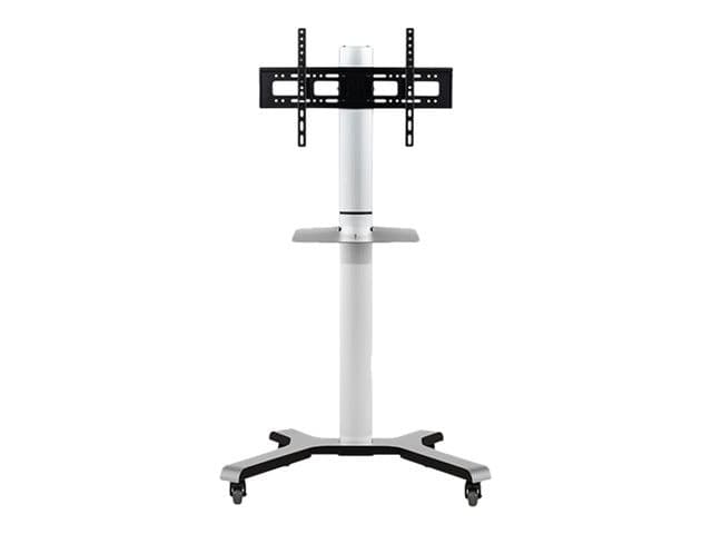 B-TECH XRTROLLEY stand - for flat panel - trolley - black & silver