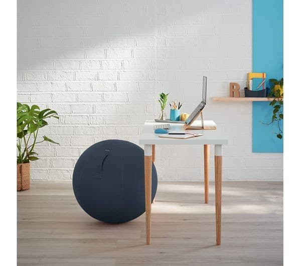 LEITZ Ergo Cosy Sitting Ball - Grey - Image 7